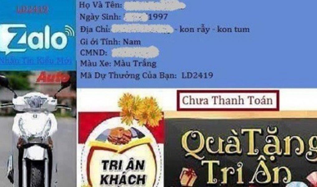 Thiếu nữ cùng người tình lừa 33 người qua tin nhắn Zalo